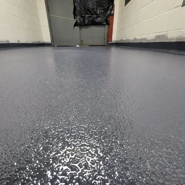 Epoxy flake finish garage floor Duval County