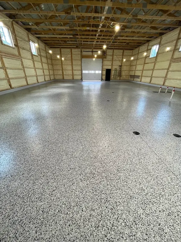 Commercial flake floor coating Duval County