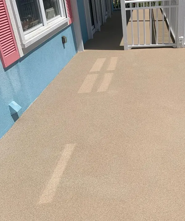 Home porch textured coating Duval County